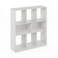 thumbnail image 2 of Furinno DALY 8-Cube Horizontal Bookcase in Bookshelf in Storage Organizer White, 2 of 6