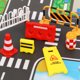thumbnail image 3 of CONES DE TRÁFICO DE 14 PCS CONTES DE TRÁFICO DE TOYA CARRICADAS DE TOYO Toy Plastic Road Street Signs Juguetes para niños Niñas Niñas, 3 of 6