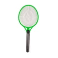 thumbnail image 3 of Matamoscas eléctrico profesional de triple capa, malla grande, de seguridad, para el hogar, camping, al aire libre, color verde, 3 of 12