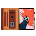 thumbnail image 6 of ELEHOLD PU Leather Folio Case For iPad mini Kickstand Shockproof Cover, with Credit Card Holder & Pencil Holder, Auto Sleep&Weke -Brown, 6 of 6
