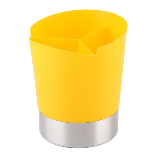 Injueey Caja de distribución de Bar, tienda de té de la leche, taza de paja, cuchara de barman, dispensador de vajilla, soporte organizador Mostrada amarillo Injueey JJ65346-02