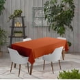 thumbnail image 2 of Vargottam Indoor/Outdoor Tablecloth 58 x 82" Inch Rectangular Tablecloth Waterproof Patio Table Cloths, Spring/Summer Table Covers for Backyard Circular Table/BBQs/Picnic - Orange, 2 of 6