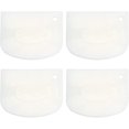 thumbnail image 1 of 4Pcs Plastic Cake Scraper Dough Smoother Butter Cutters Bowl Bench Scrapers Trapezoid Baking Spatulas for Cake Decorating Icing Tools, 1 of 5