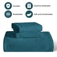 thumbnail image 4 of BNM Cotton 3 Piece Matelasse Bedspread Set, Deep Sea, Full, 4 of 10
