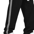 thumbnail image 5 of Dagugfen Athletic Pants for Men Loose Fitted Drawstring Elastic Waist Summer Outdoor Basketball Workout Full Length Pants for Men, 5 of 6