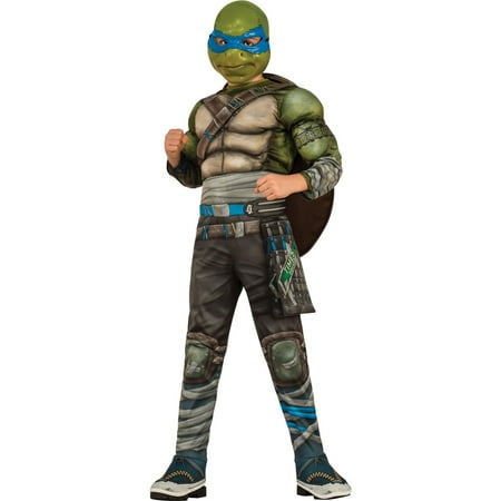 Teenage Mutant Ninja Turtles Boys Super Deluxe Leonardo Halloween Costume