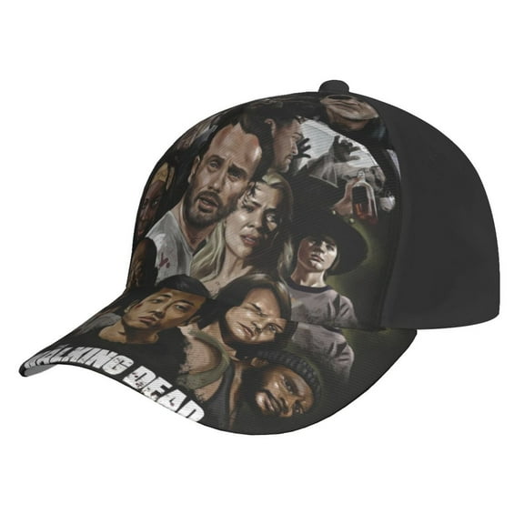Walking Dead Anime Baseball Cap Hats Adjustable Snapback Caps Cool Dad Hat for Men Women Teens Best Gift