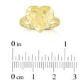 thumbnail image 2 of Floreo 10k Yellow Gold Medium Heart Nugget Ring, Sizes 5 - 11, 2 of 2