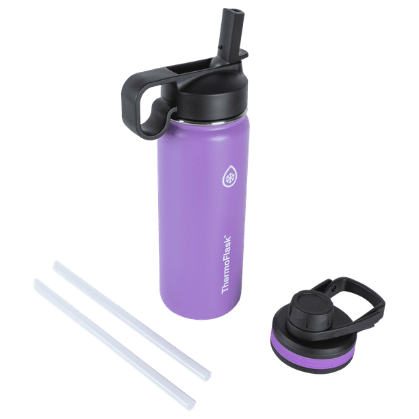 thermoflask insulated straw tumbler