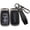 Black, variant on Key Fob Cover Compatible with Ram 1500 2500 3500 4500 5500 Leather Keychain Case Holder Protector,Black