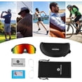 thumbnail image 7 of ROCKBROS Polarised Cycling Glasses Unisex Outdoor Sport UV Protection Sunglasses, 7 of 7