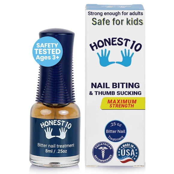 Esmalte para prevenir mordeduras de uñas Honest10 para niños y adultos