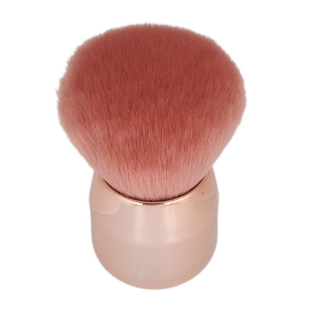 Brocha para polvos sueltos, forma de hongo, suave, portátil, para rubor cosmético, herramienta de maquillaje