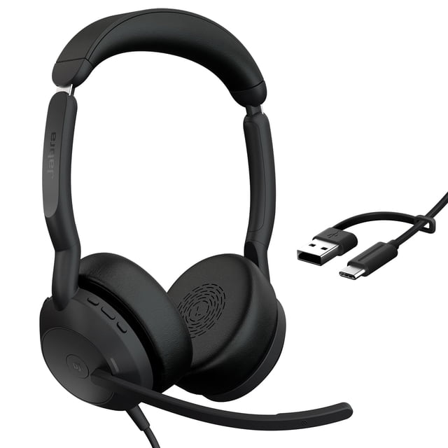 Auriculares con cable Jabra Evolve2 50 con cancelación de ruido y Bluetooth