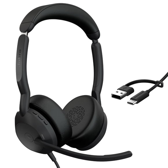 Auriculares con cable Jabra Evolve2 50 con cancelación de ruido y Bluetooth