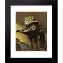 Berthe 20x24 Framed Art Print by James Tissot