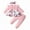 Pink, variant on Akiihool Outfits Sets for Girls 2 Piece Girls Clothes Toddler Outfits Little Kids Set Outfits to Big Kid (Pink,3-6 Months)