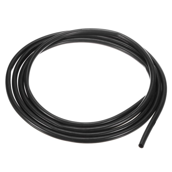 1 Pack 3 Meter Silicone Tubing, 8x10mm(IDxOD) Silicone Rubber Tube Flexible Hose Black