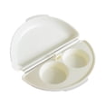 thumbnail image 3 of Microwaveable Egg Poacher Microwave Omelet Pan Egg Maker Microwave Omelet Pan Kitchen Microwave Omelet Plate PP Material, 3 of 9