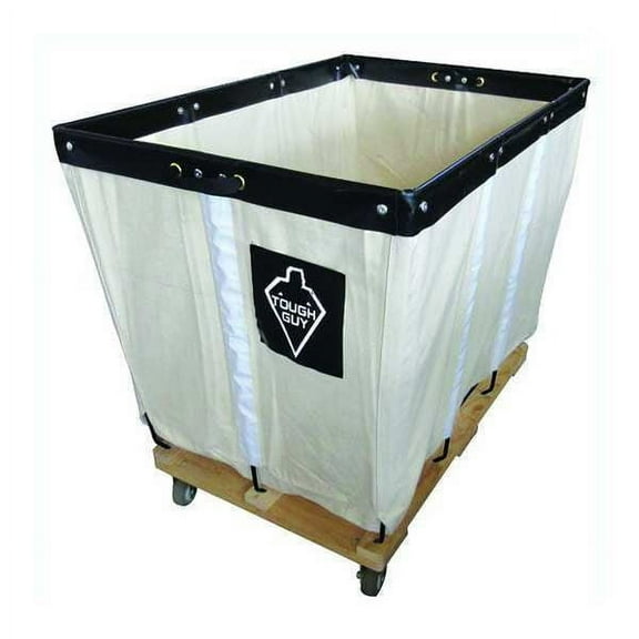 Tough Guy Basket Truck,12 Bu. Cap.,White,36 In. L 33W339