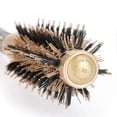thumbnail image 4 of Cepillo redondo de 25 mm, cerámico iónico antiestático, para secado con secador, con cerdas de nailon y peinado profesional., 4 of 5