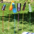 thumbnail image 4 of Sunnydaze Piquets Porte-Boissons/boissons d'Extérieur pour Pelouse, 6 Pk, Orange, Rouge, Vert, Jaune, Bleu et Violet, 4 of 8