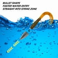 thumbnail image 4 of Dr.Fish 50 Pack Bullet Fishing Sinker Weight Worm Weights Lead Sinker for Bass Fishing, Texas Rigs, 4 of 6
