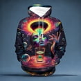 thumbnail image 1 of Hooded Sweatshirt for Everyday Casual Outdoor Wear with Front Pouch Pocket and Adjustable Drawstring, 1 of 3