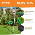 thumbnail image 3 of gobaplay Boat Swing, 53"x25" Platform Saucer, (Swingset Frame Not Included), 3 of 8