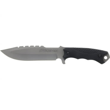 Schrade 1182512 Extreme Survival 6.5" Sawback Blade Black Handle Fixed Knife