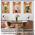 thumbnail image 1 of Fiudx Ofertas de la semana Calcomanías con efecto de plantas en macetas para pasillos, escaleras, pintura decorativa, mural de plantas y flores para pared de hotel y restaurante, 1 of 3