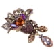 thumbnail image 4 of Broche de flor de aleación, broche de flor, elegante broche de flor, broche de flor de diamantes de imitación, muy recomendado, 4 of 12