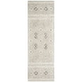 thumbnail image 3 of SAFAVIEH Micro-Loop Aditya Abstract Geometric Area Rug, Grey/Ivory, 5' x 5' Round, 3 of 6