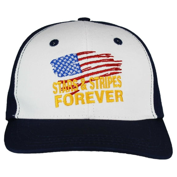 USA Made Patriotic Stars and Stripes Caps