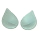 thumbnail image 2 of 2x insertos de almohadillas para sujetador, insertos para copas de sujetador para mujeres, trajes de baño, trajes de baño, ropa interior Verde, 2 of 9