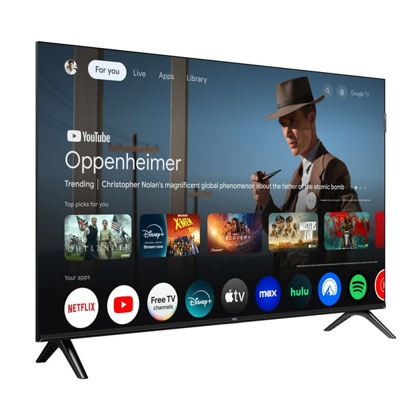 TCL 32 QLED Smart TV with Google TV for Office Use - Walmart