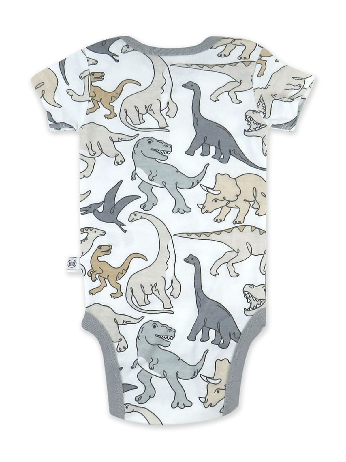 Honest Baby Clothing Organic Cotton Baby Boy/Girl Short Sleeve Bodysuits, 3 Pack, Sizes Newborn-24 Months