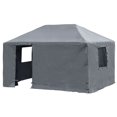 thumbnail image 2 of Sojag Winter Cover 10 x 14 x 10 ft Grey Winter Cover For Gazebos, 2 of 7