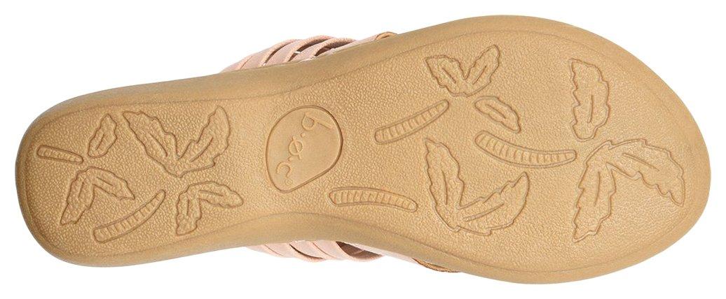 BOC Womens Alisha Sandals 7 Rose gold Walmart