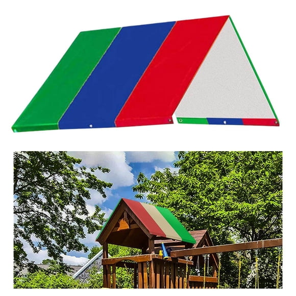 tredstone Waterproof Swing Set Replacement Tarp Roof Tent Sunshade Green Blue Red