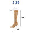 thumbnail image 2 of Sports compression pressure socks - calf protection elastic socks open toe beautiful leg socks, 2 of 5
