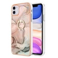 thumbnail image 3 of Compatible with iPhone 16 Case, Fantastic Marble Patterned Phone Case Anti-Scratch Slim Hybrid Hard Plastic Bumper+Soft Silicone TPU with Ring Kickstand Bumper Shockproof Cover,Gold, 3 of 6