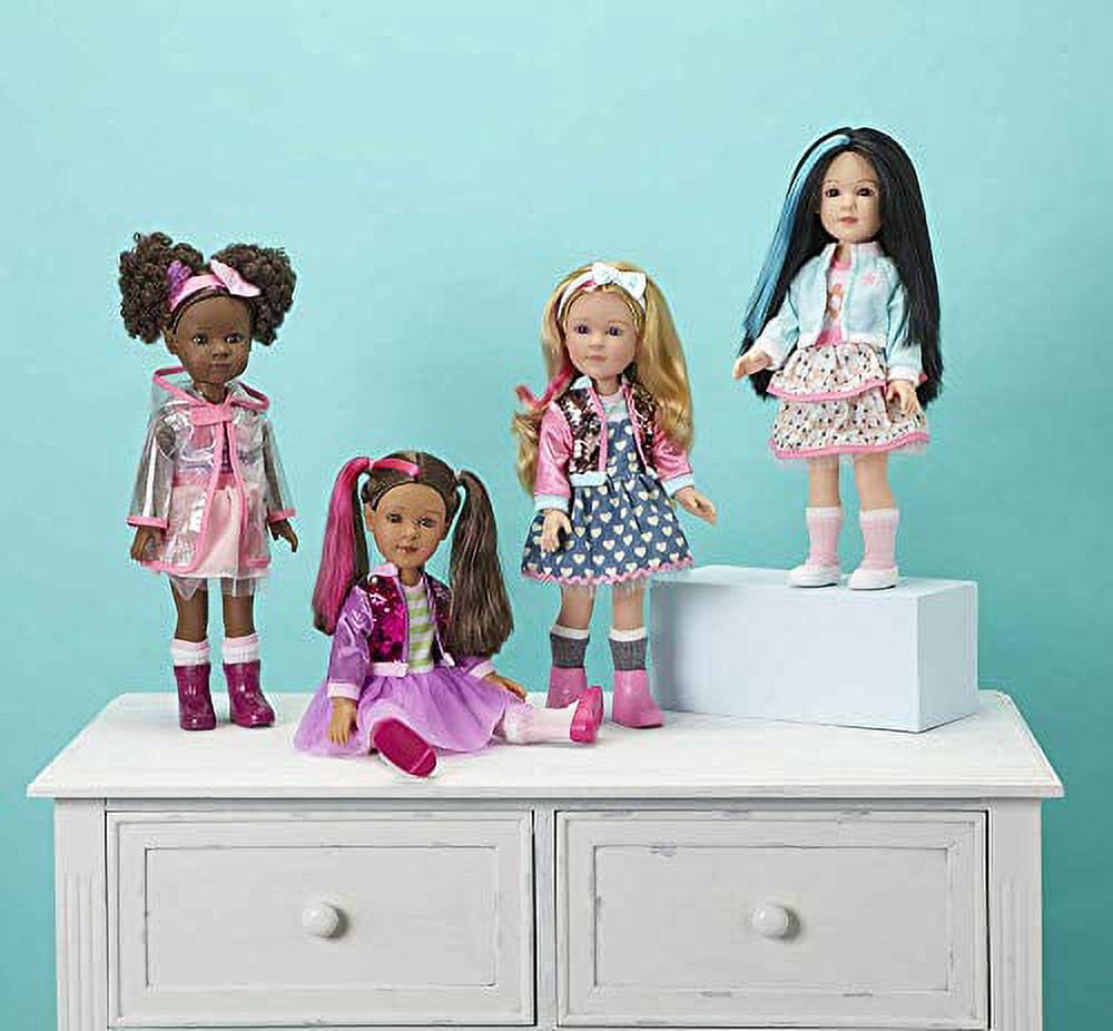 Madame Alexander 14-Inch Kindness Club Fashion Doll, Zola, Dark Skin Tone/Brown Eyes/Black Hair