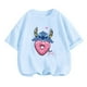 thumbnail image 4 of Camiseta divertida de dibujos animados Kawaii Lilo Stitch, camiseta para niños, camiseta de Stitch, linda camiseta de manga, camiseta gráfica Y2k, camisetas de calle, camisetas para mujer, 4 of 5