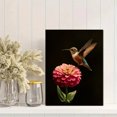 thumbnail image 2 of Flower Hummingbird Canvas Wall Art Home Decor for Living Room Bedroom Dining Room Hallway Office Kitchen, 2 of 8