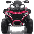 thumbnail image 4 of Joyracer 24 Volt Ride on ATV for Kids, 4WD 4 Wheeler Electric Car with Remote Control, 2 Seats Ride on Toys for Toddlers, w/Headlights, Bluetooth, Music, USB, EVA Tires, Pink, 4 of 12