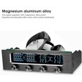 thumbnail image 3 of CPU Fan Controller Multifunctional CPU 4-Channel Front Panel with LCD Display for Desktop Computer, 3 of 7