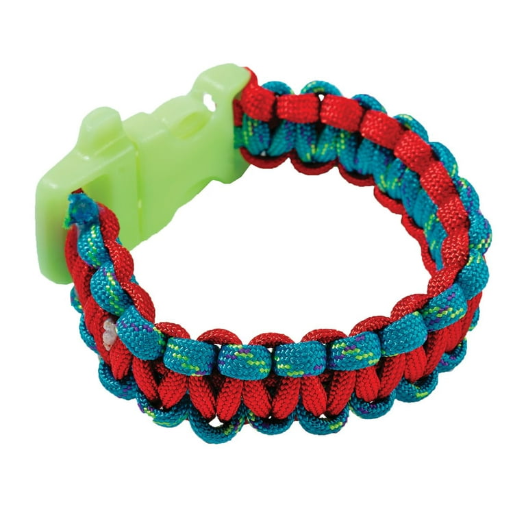 Creativity for Kids Glow in The Dark Paracord Wristbands