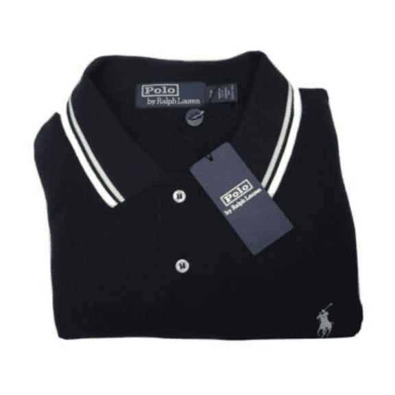 Polo Ralph Lauren Men's S/S Button Down Polo Shirt NYC 2022, Black, Sm