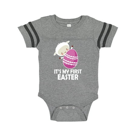 

Inktastic Babys First Easter Outfit Girl Gift Baby Girl Bodysuit